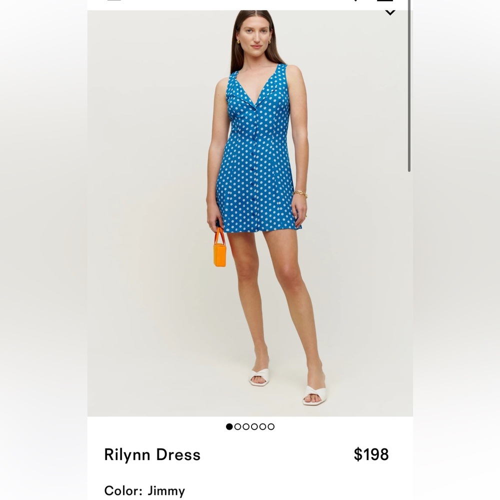 Reformation Rilynn Dress Size 4